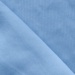 Ткань Кашкорсе, 420гм/2, 110см, цвет Светло-Голубой (на отрез)  в Усть-Илимске