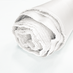Мерный лоскут в рулоне Ткань Оксфорд 600D PU, цвет Белый 21,3м (№80,2)  в Усть-Илимске