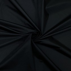 Ткань Дюспо 240Т WR PU Milky, цвет Черный (на отрез)  в Усть-Илимске