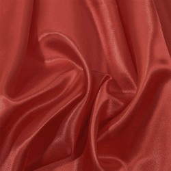 Ткань Атлас-сатин, цвет Красный (на отрез)  в Усть-Илимске