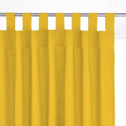 Штора уличная на Петлях (В-220*Ш-145) Желтая, (ткань Оксфорд 600)  в Усть-Илимске